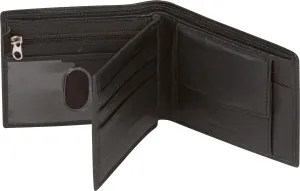 Sakkas Men's Bi-Fold Leather Wallet with 6 Card Slots/2 Coin Pkts with Gift bag