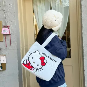 Sanrio Hello Kitty Shoulder Bag | Spacious Tote with Large Capacity