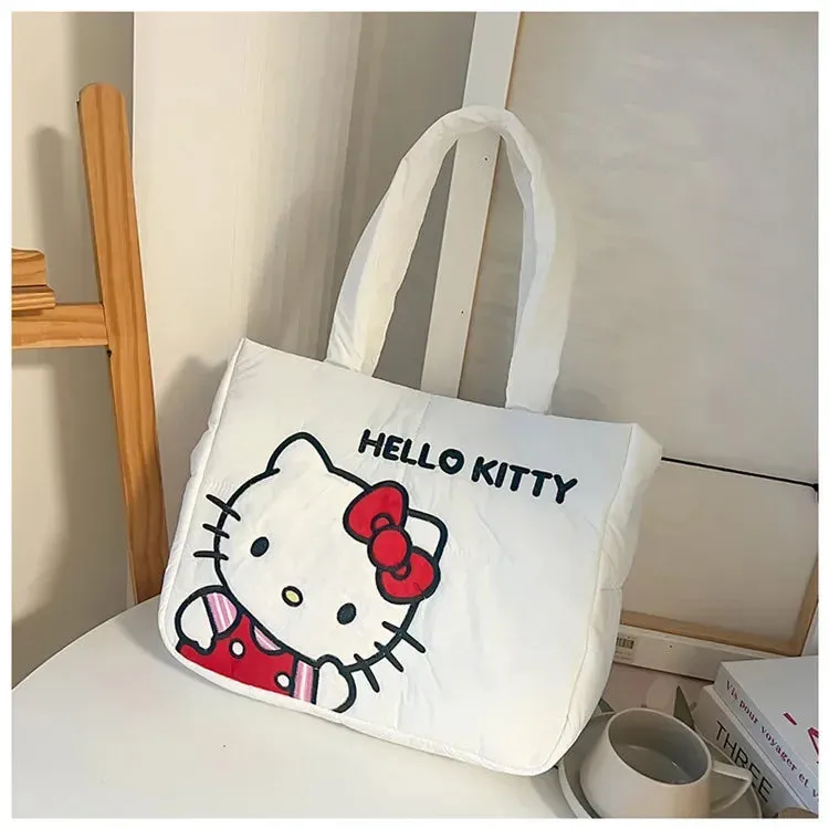 Sanrio Hello Kitty Shoulder Bag | Spacious Tote with Large Capacity