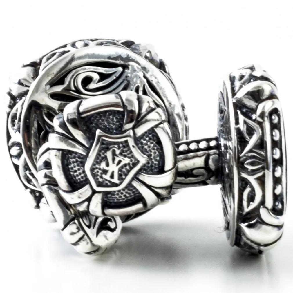 Scott Kay Sterling Silver Black Onyx Cufflinks