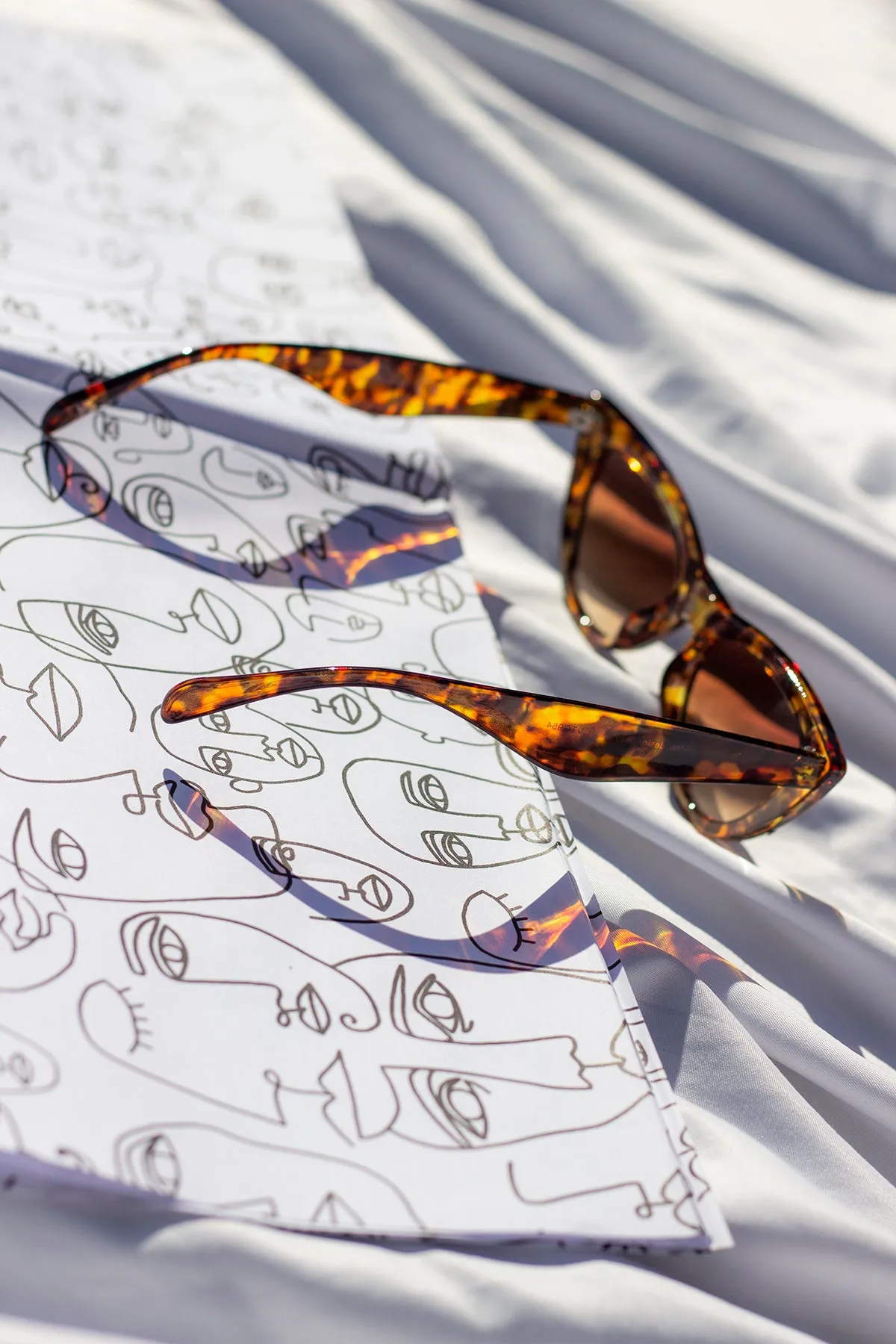 Semi Cat Eye Sunglasses
