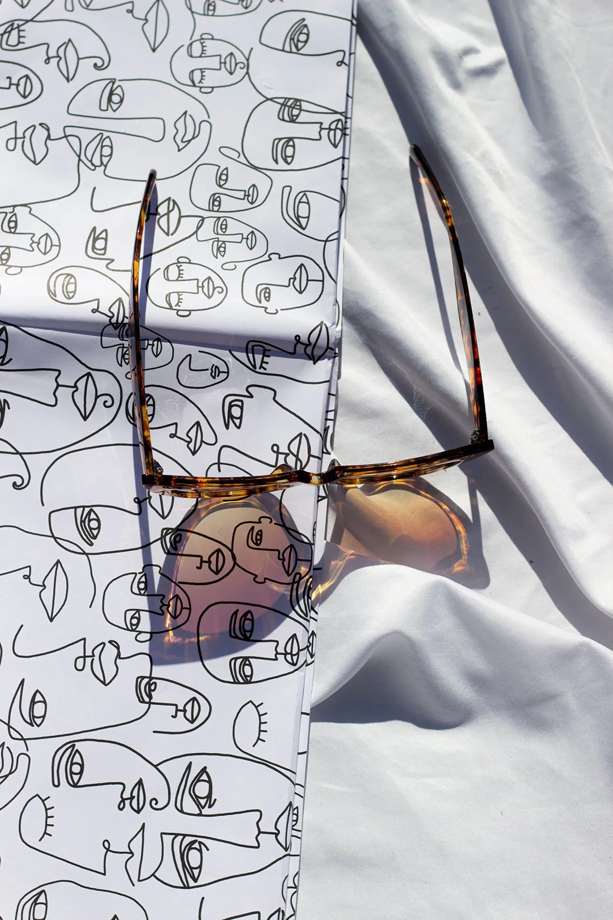 Semi Cat Eye Sunglasses