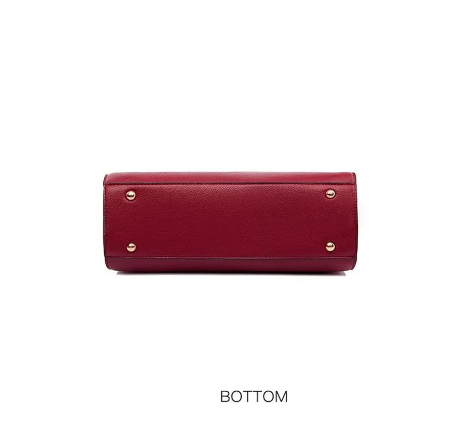 Shoulder Bags High Capacity Leather Tote Bag