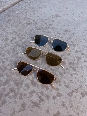 show off aviator sunglasses (3 COLORS)