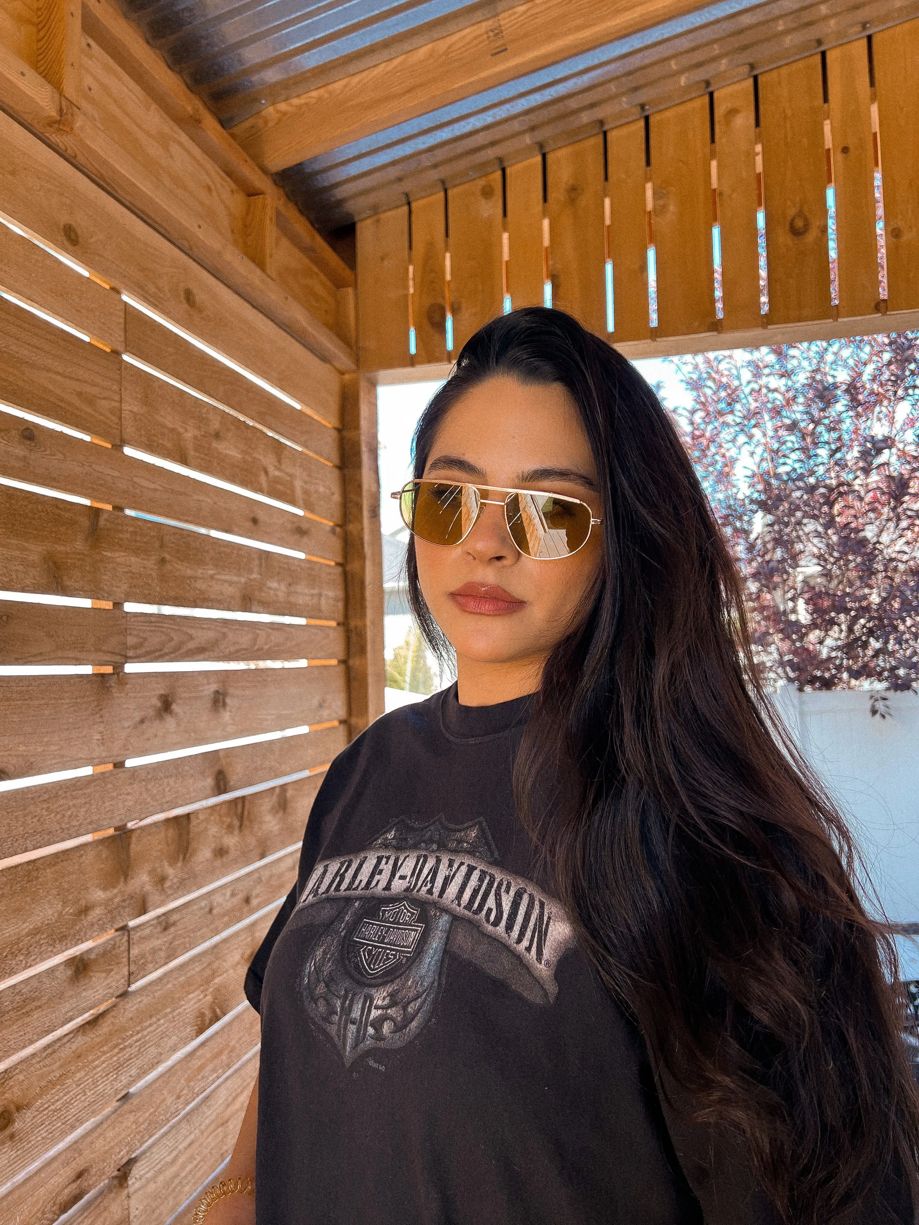 show off aviator sunglasses (3 COLORS)