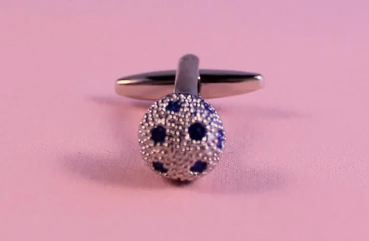 Silver Ball Cufflinks