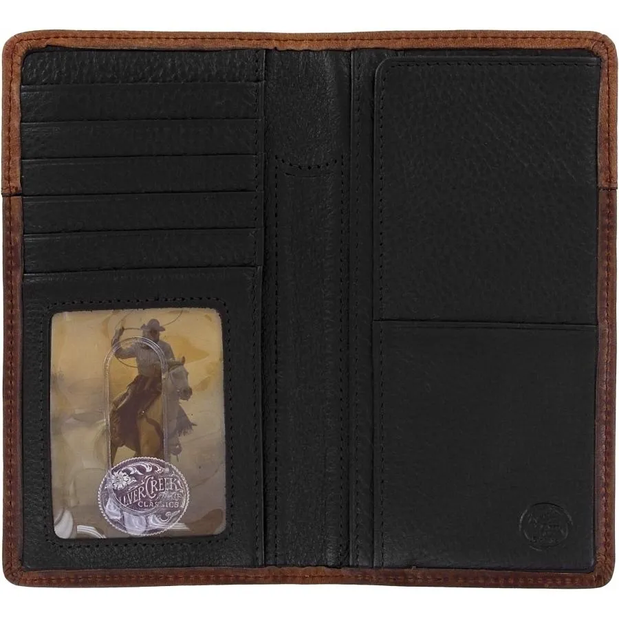Silver Creek Double Luck Rodeo/Checkbook Wallet