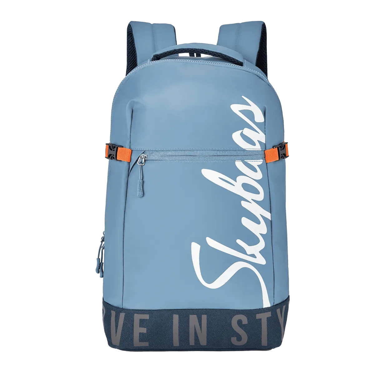 SKYBAGS Boho  01 Backpack With Rain Cover  Light Blue