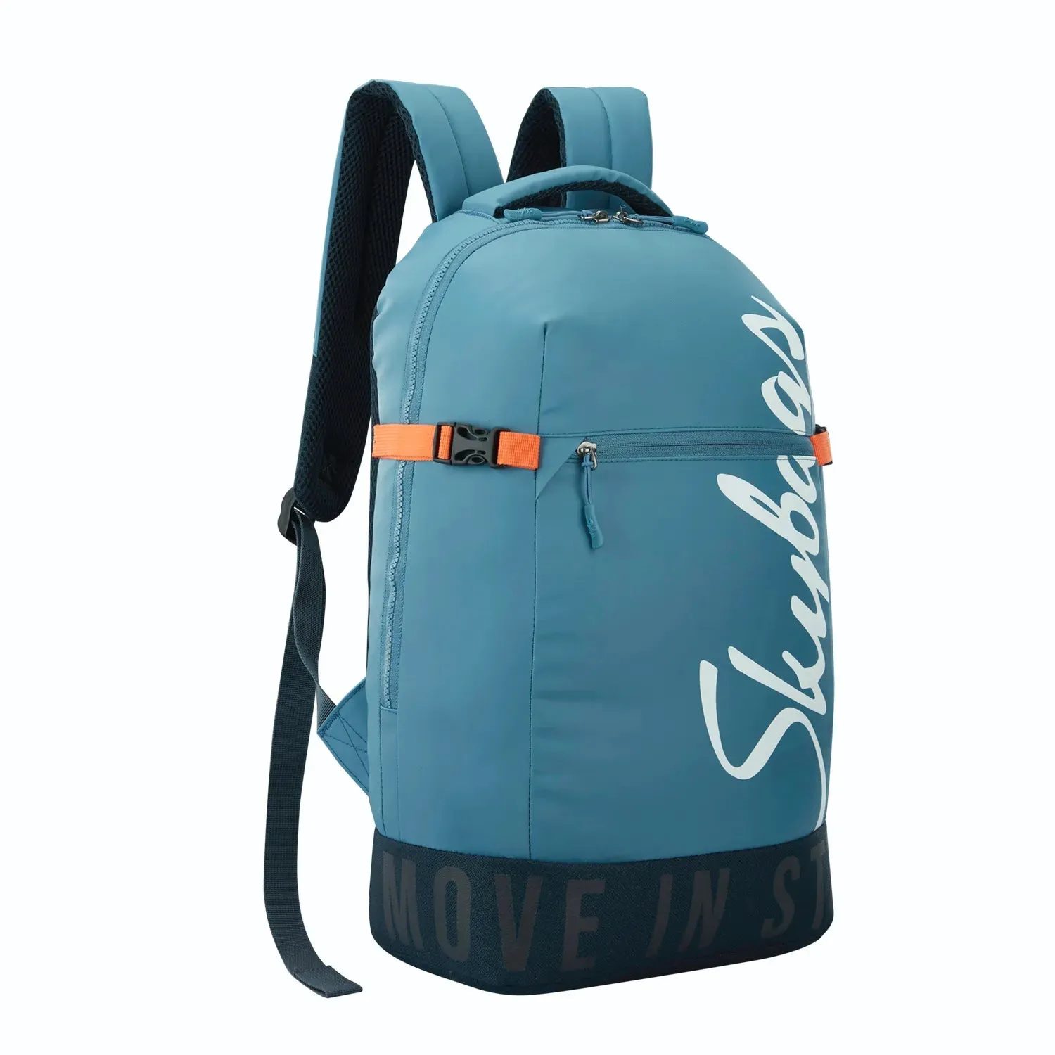 SKYBAGS Boho  01 Backpack With Rain Cover  Light Blue