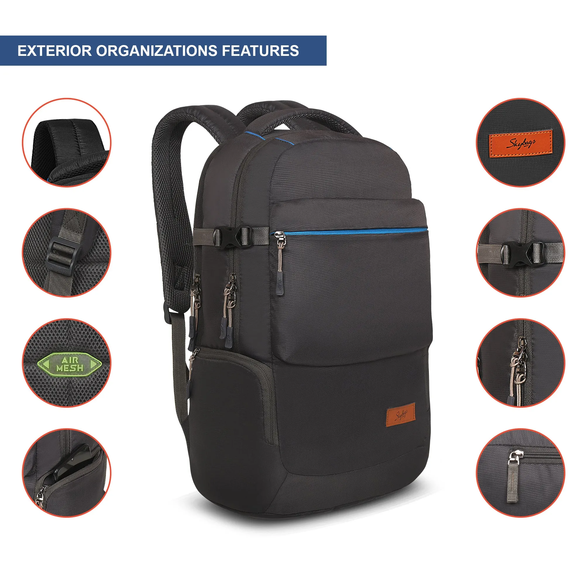 Skybags Chester Pro  03 Laptop Backpack