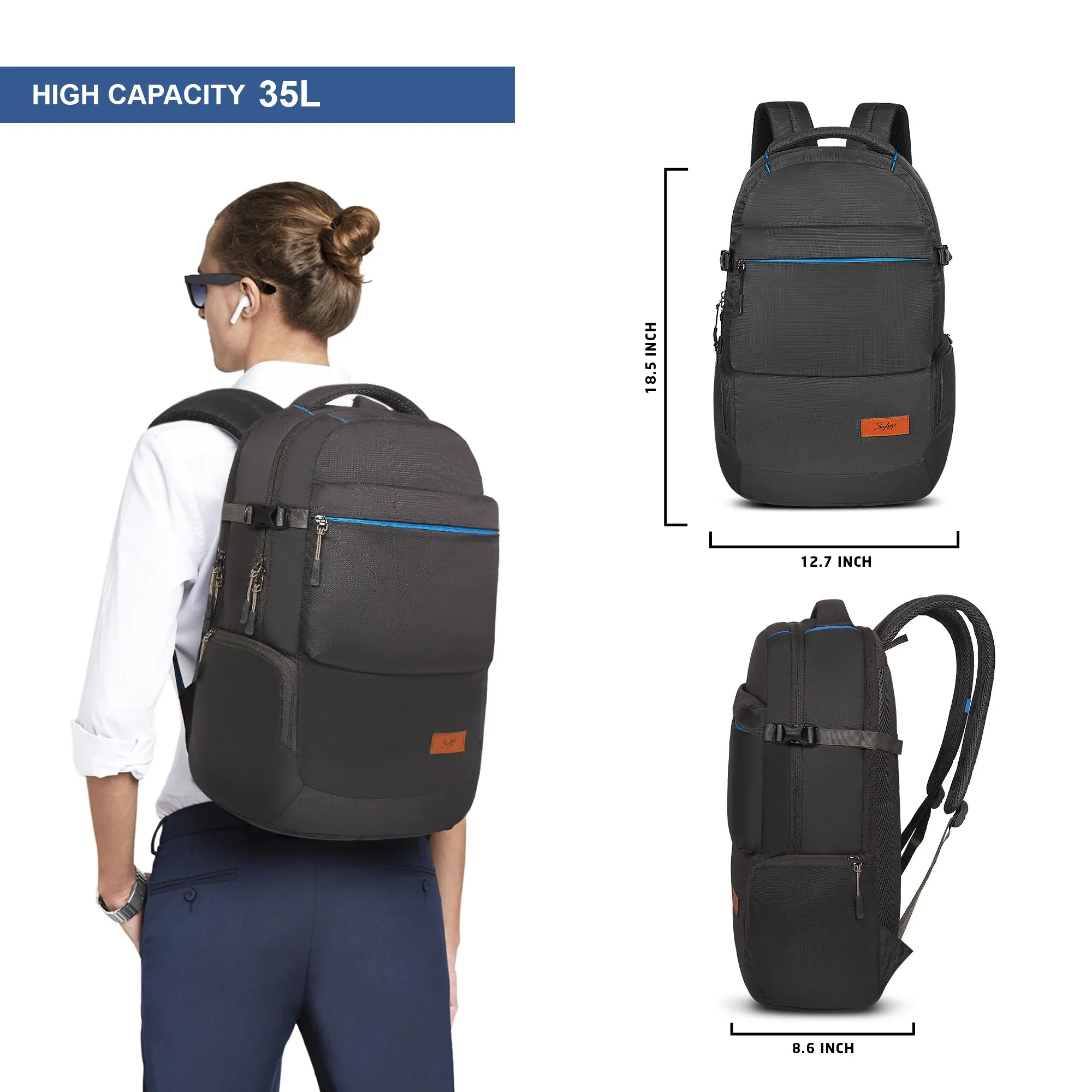 Skybags Chester Pro  03 Laptop Backpack