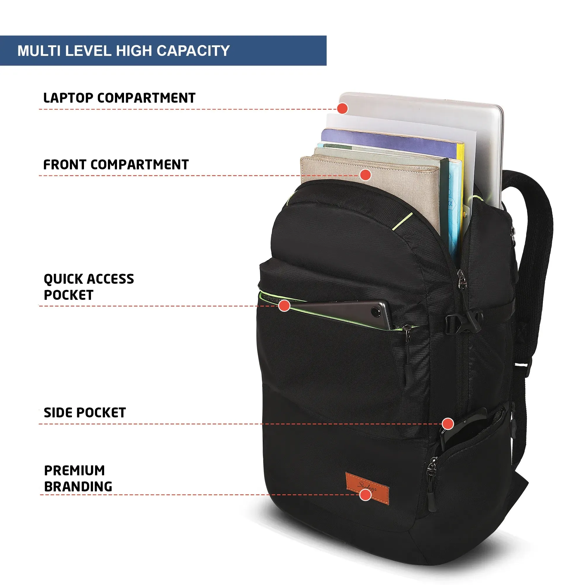 Skybags Chester Pro  03 Laptop Backpack