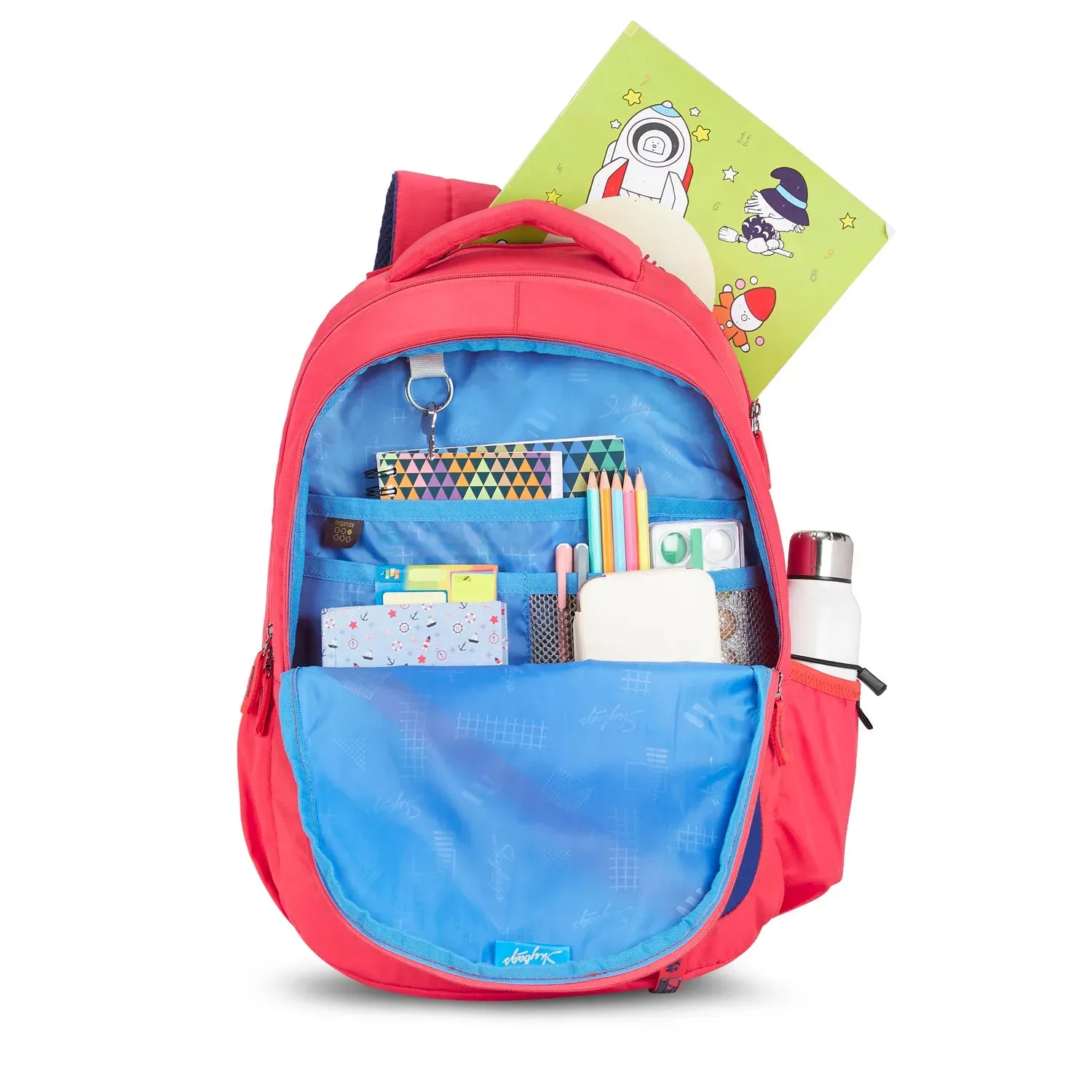 Skybags Drip  05 School Backpack Red