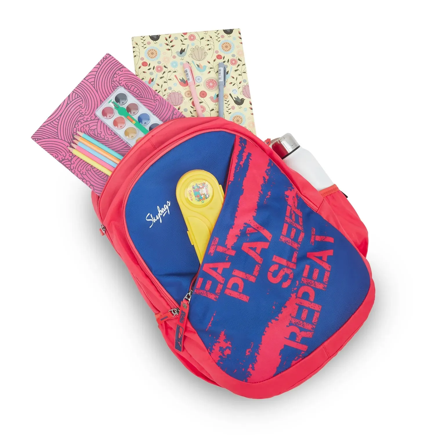 Skybags Drip  05 School Backpack Red