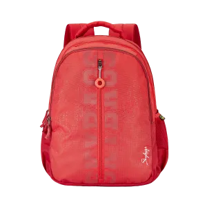 Skybags New Neon 22  05 School Backpack Red