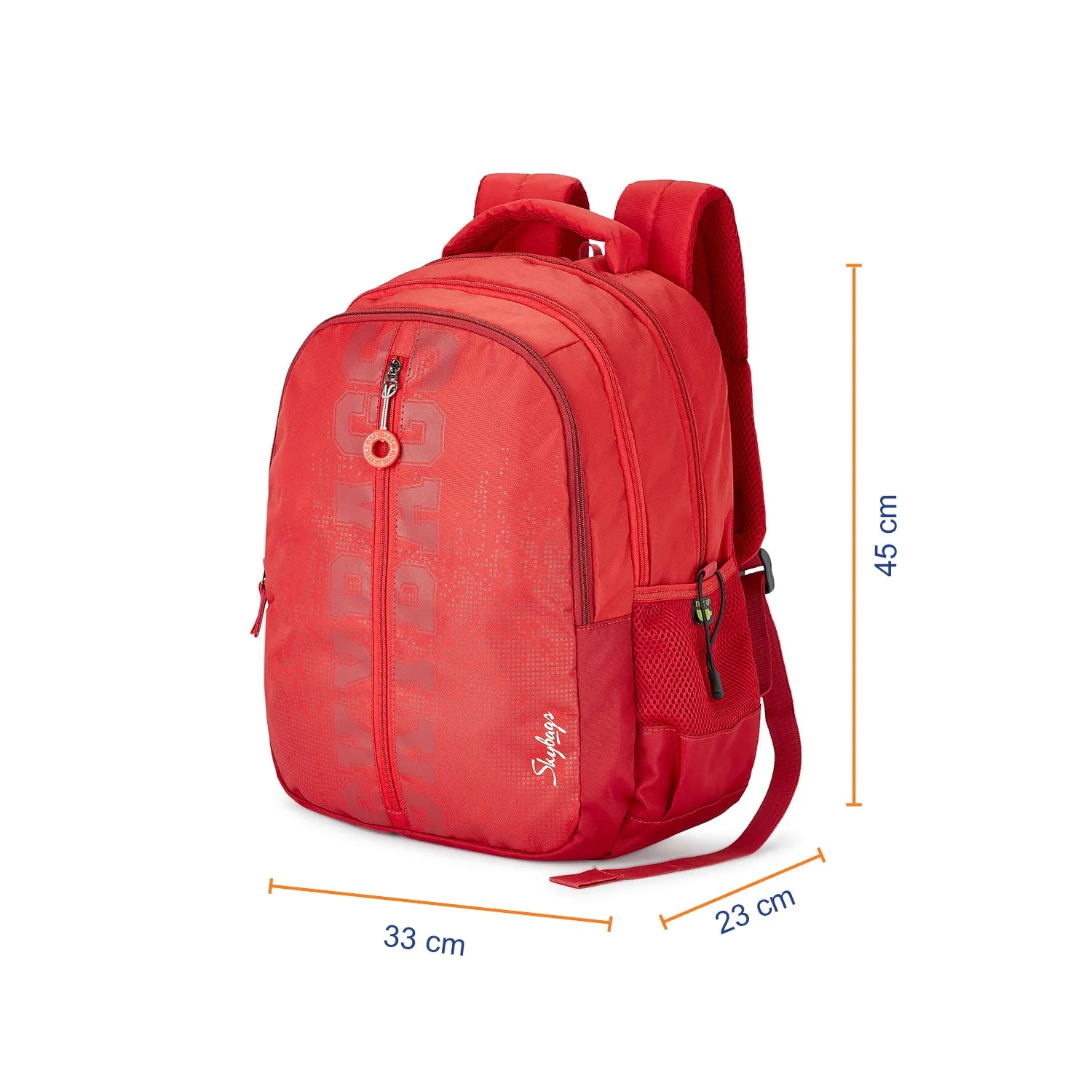 Skybags New Neon 22  05 School Backpack Red