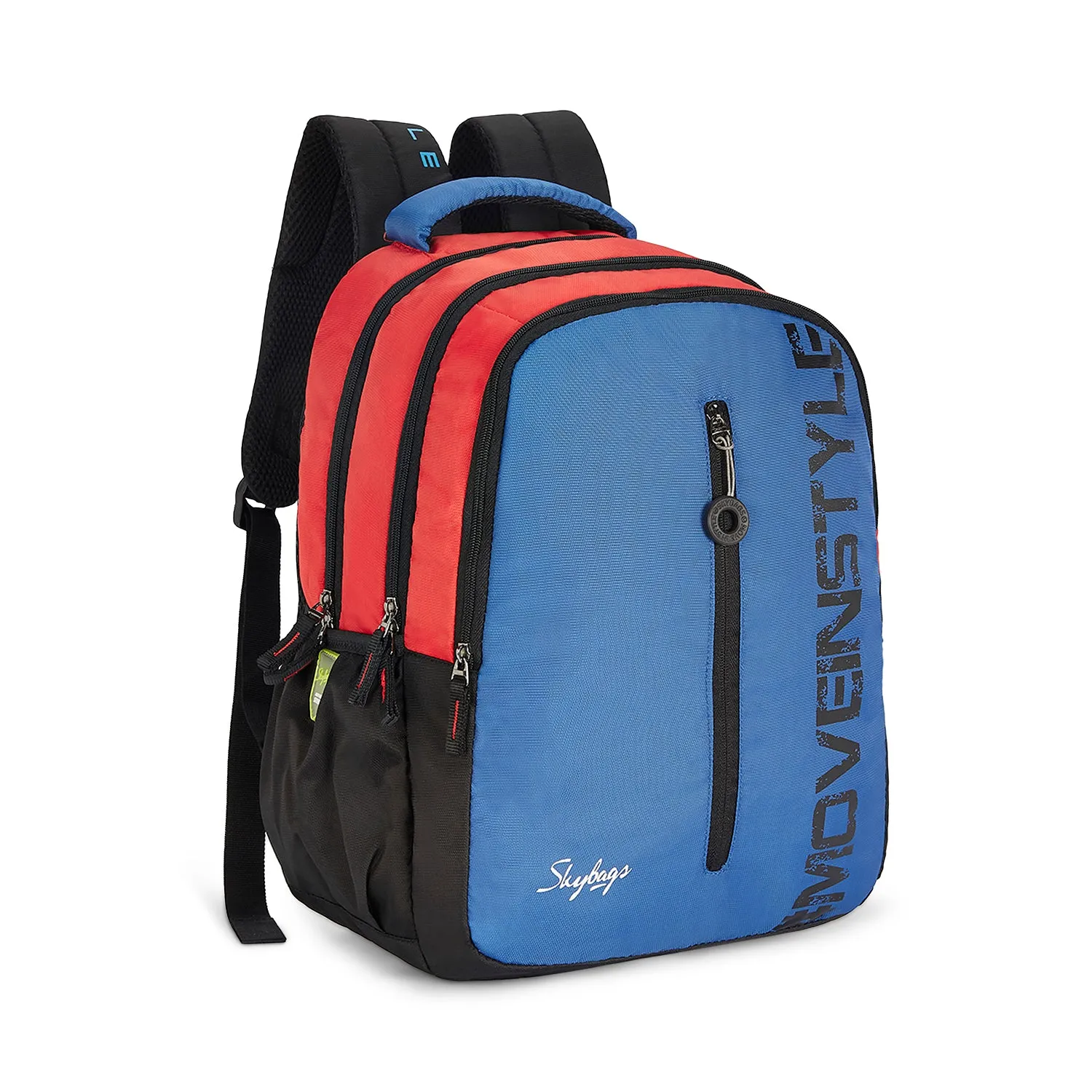 Skybags New Neon 22  08 School Backpack Blue