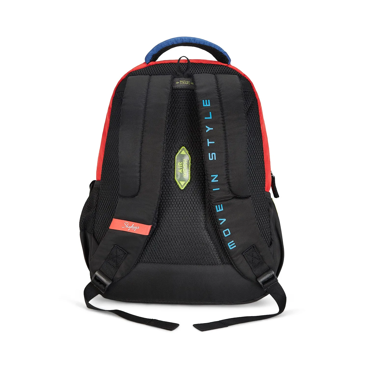Skybags New Neon 22  08 School Backpack Blue
