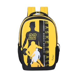 Skybags Squad Plus 07  School Bp Bright Yellow