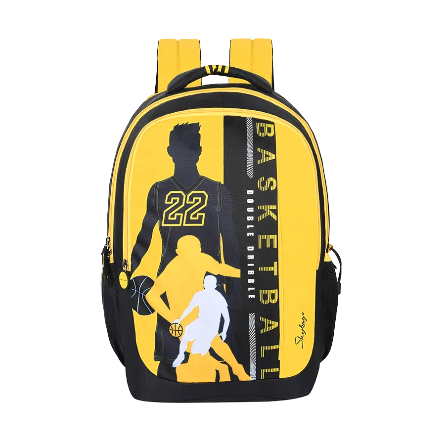 Skybags Squad Plus 07  School Bp Bright Yellow