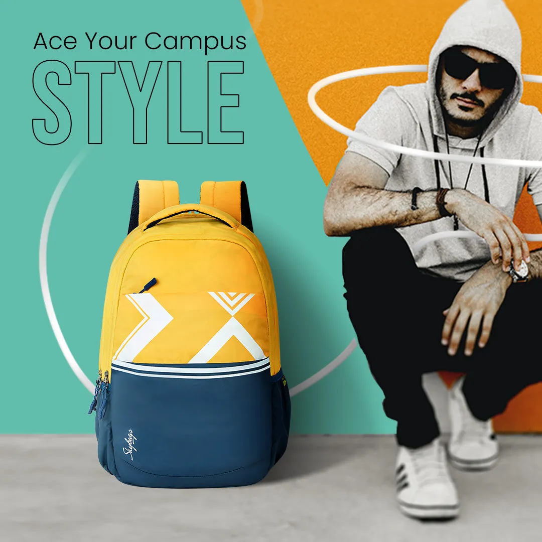 Skybags Strider Pro 05  Laptop Backpack (H) Ylw