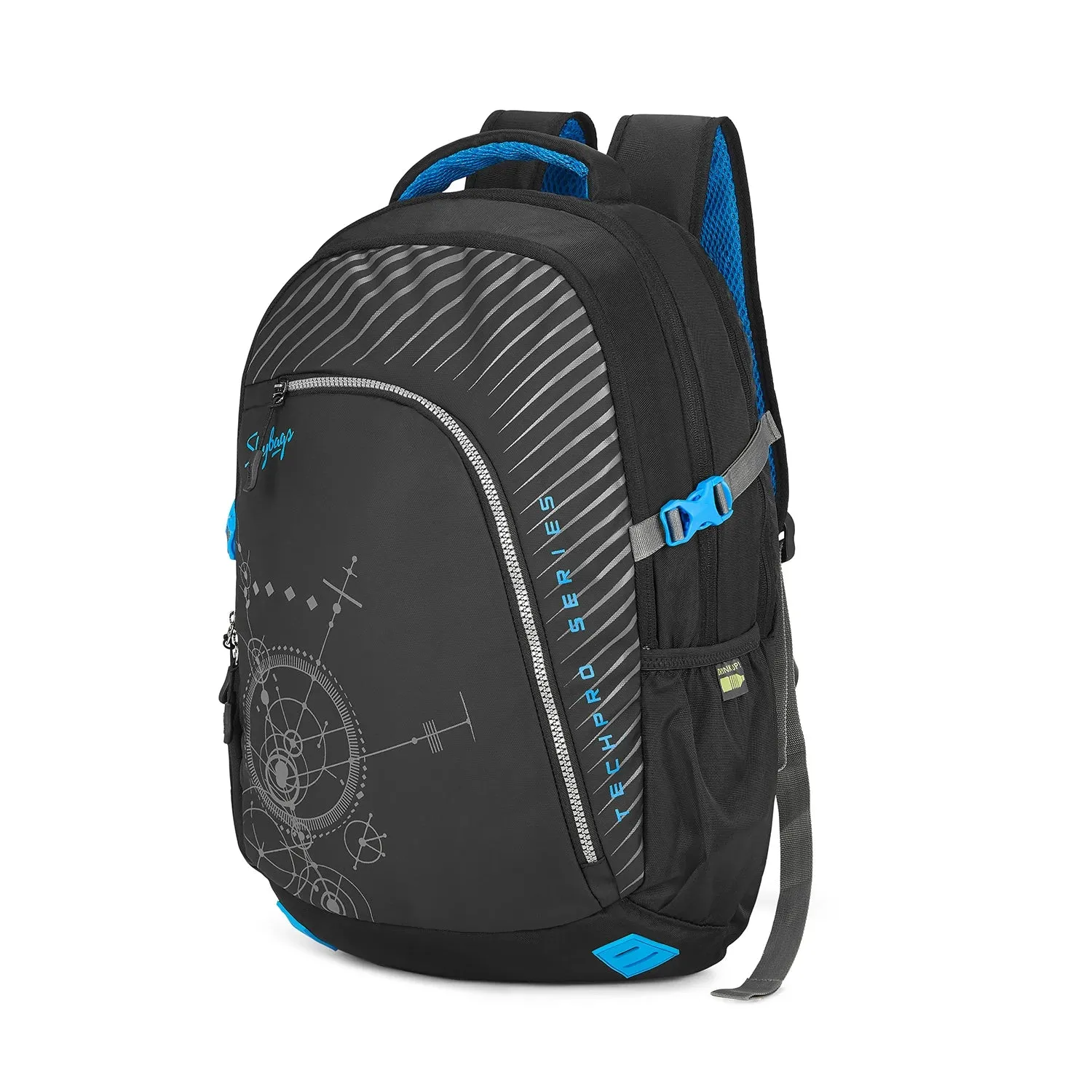 Skybags Valor Pro  03 Laptop Backpack Black