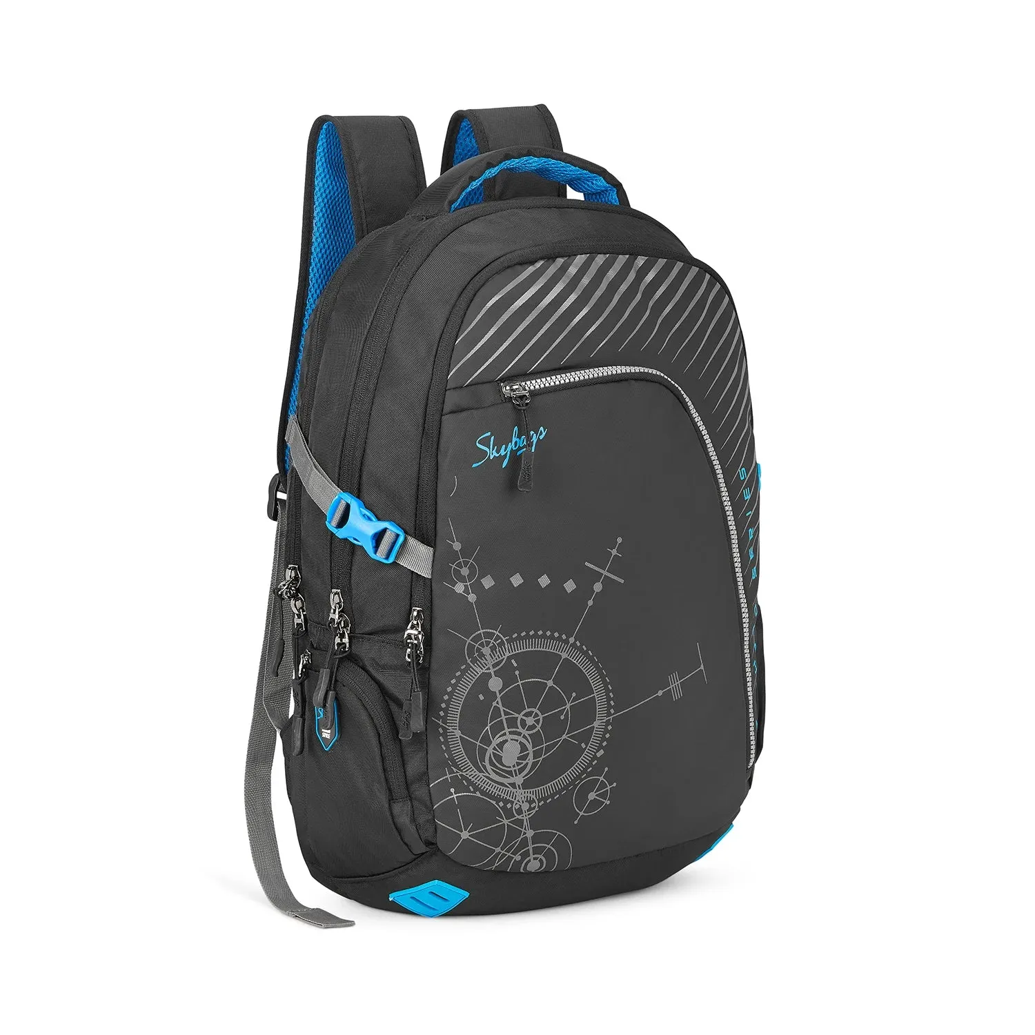Skybags Valor Pro  03 Laptop Backpack Black