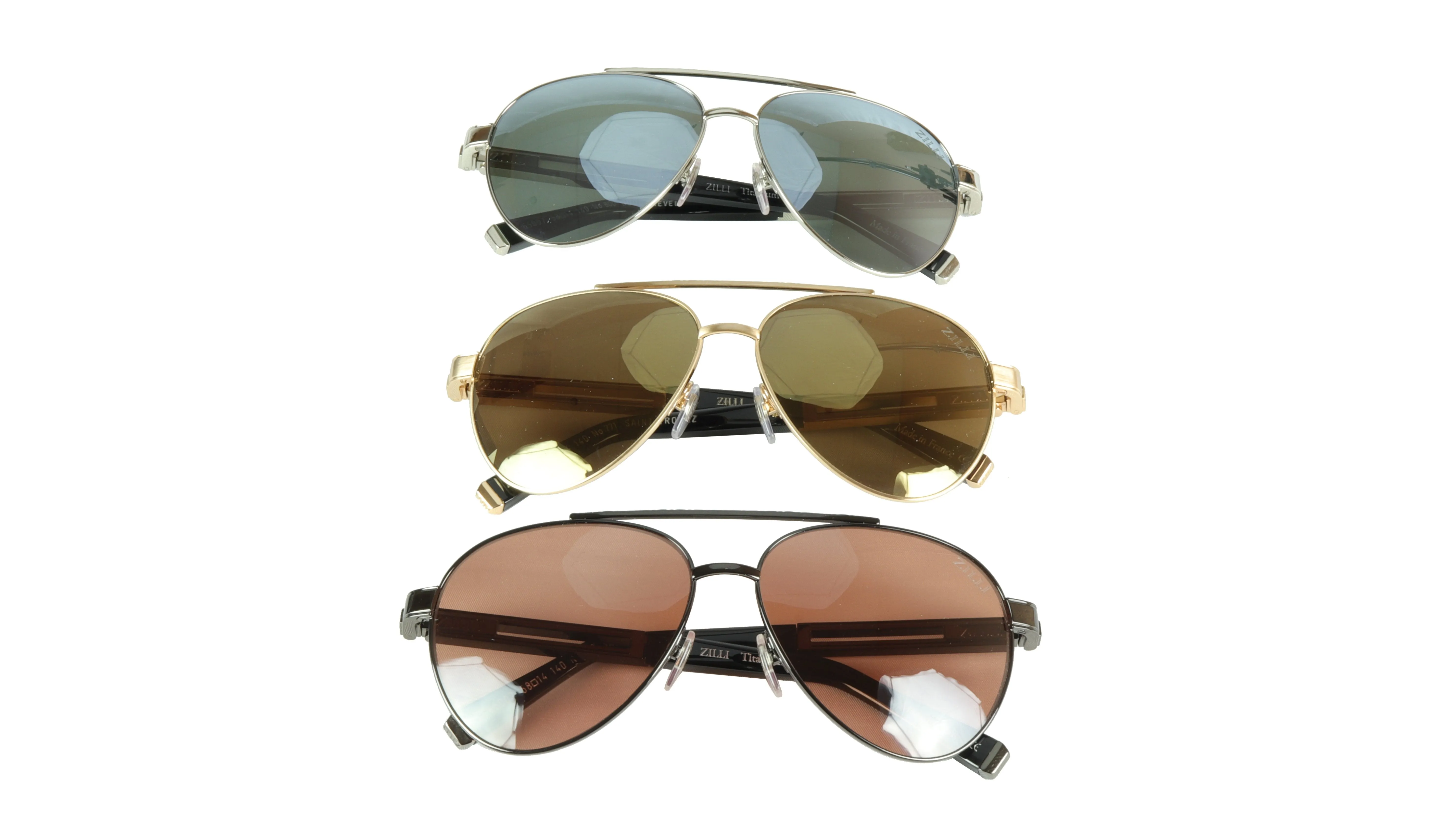 Sport ZILLI Boxset Sunglasses Mountain Courchevel Sea Saint-Tropez Golf Saint-Andrews ZI 65007