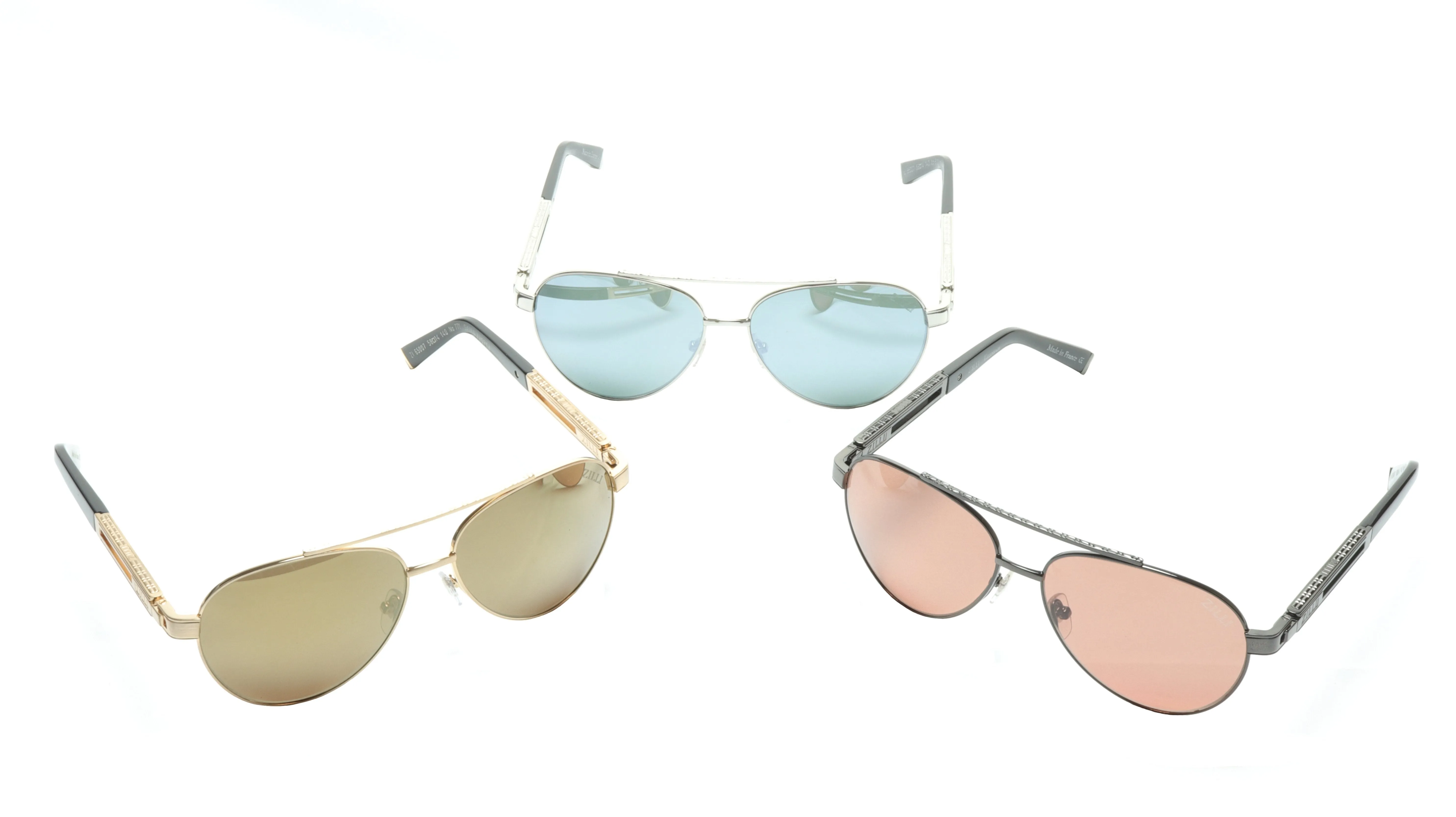 Sport ZILLI Boxset Sunglasses Mountain Courchevel Sea Saint-Tropez Golf Saint-Andrews ZI 65007
