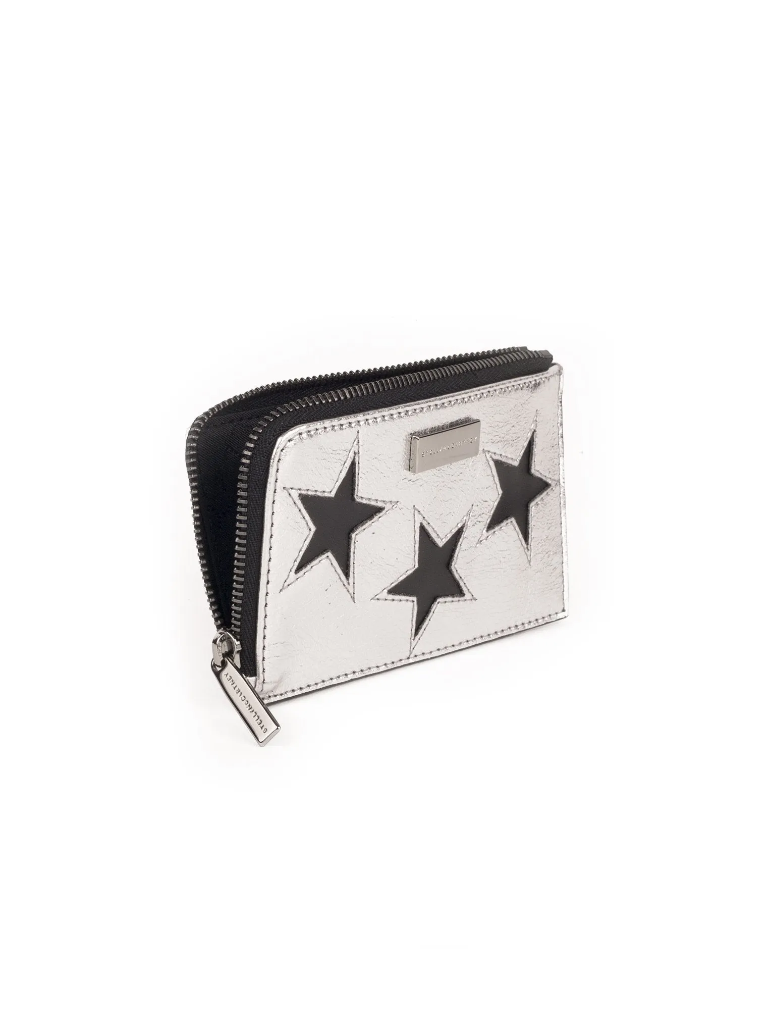 Stars Card Holder - Silver