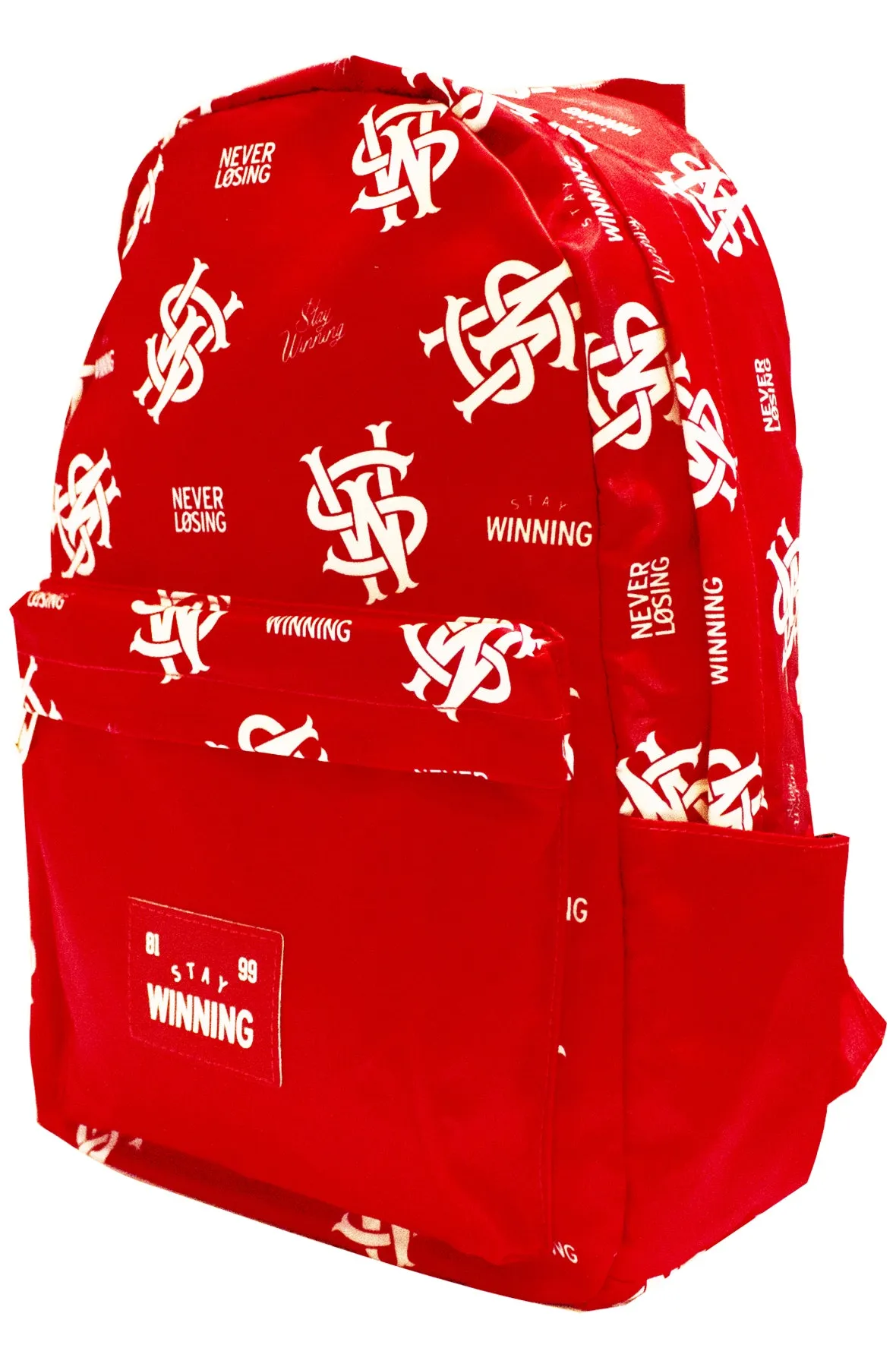 Stay Winning Red Backpack