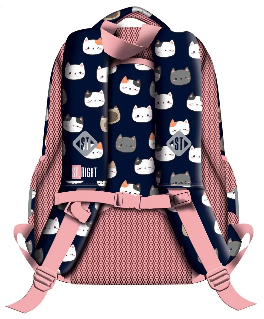 St.Right - Cute Kitty's - 3 Compartment Backpack