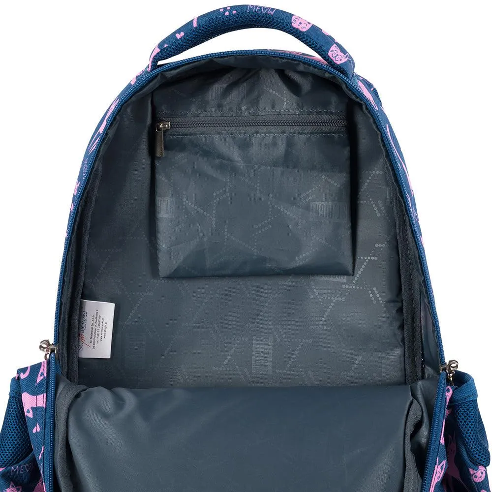 St.Right - Lazy Cats Junior - 3 Compartment Backpack