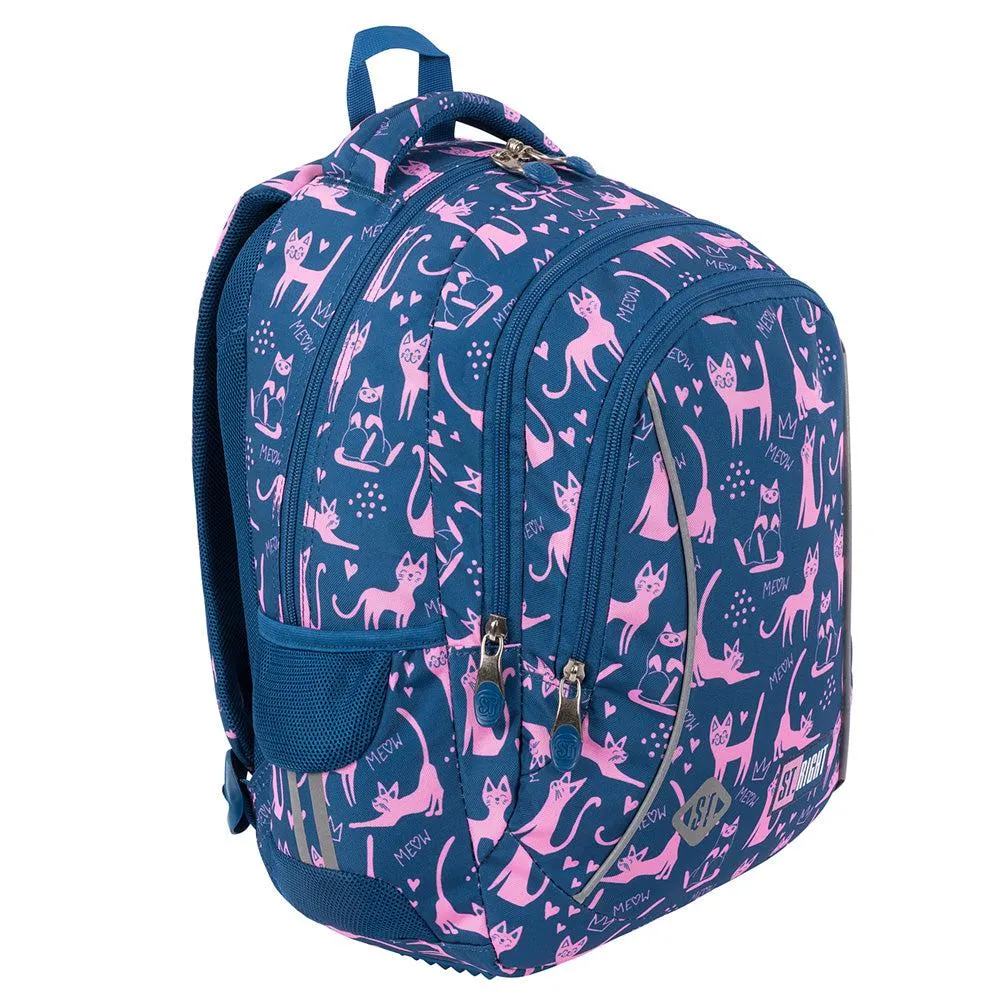 St.Right - Lazy Cats Junior - 3 Compartment Backpack