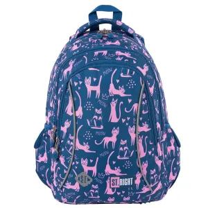 St.Right - Lazy Cats Junior - 3 Compartment Backpack