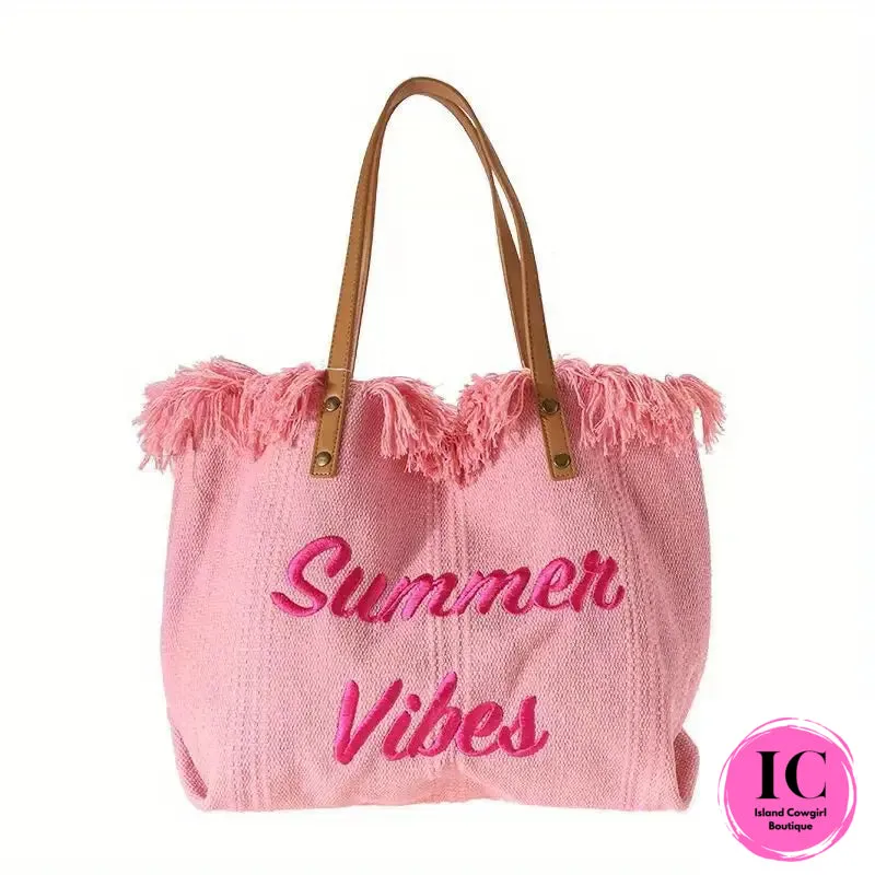 Summer Vibes Canvas Bag