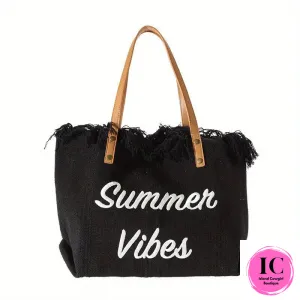 Summer Vibes Canvas Bag
