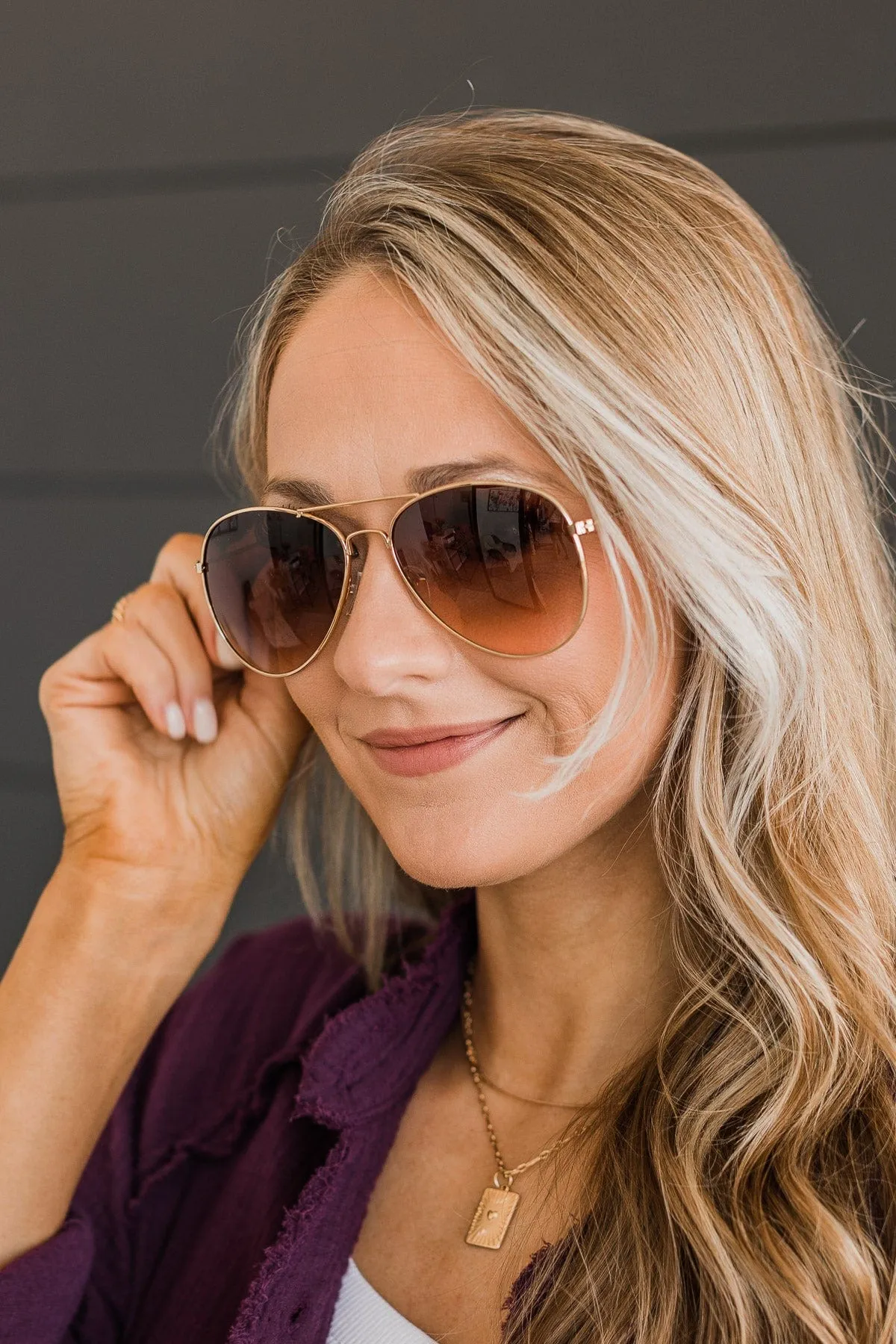 Sun Seeker Aviator Sunglasses