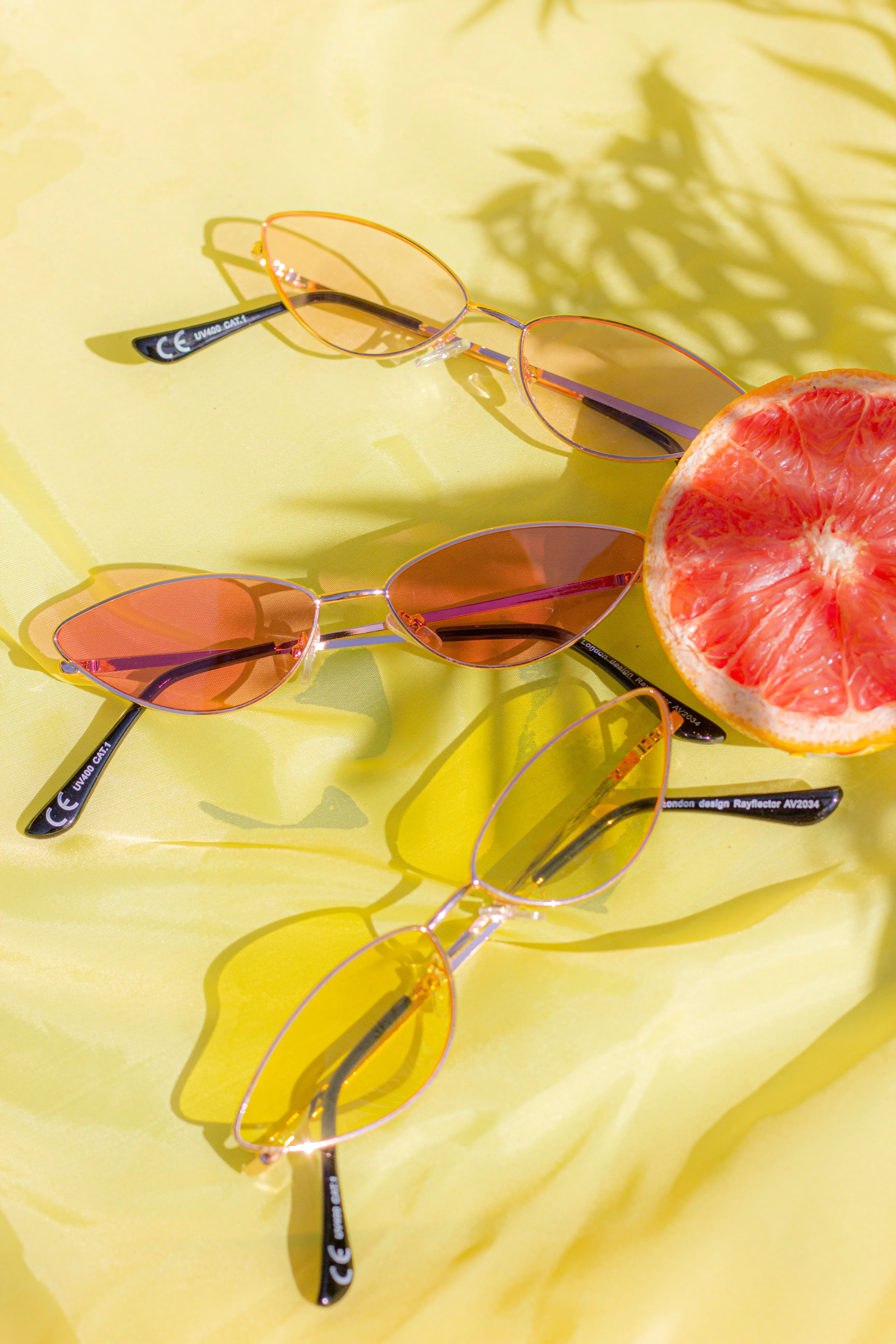 Super Narrow Cat Eye Sunglasses
