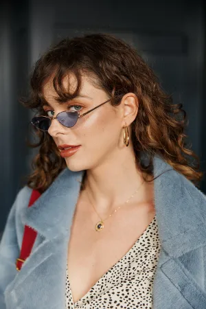 Super Narrow Cat Eye Sunglasses