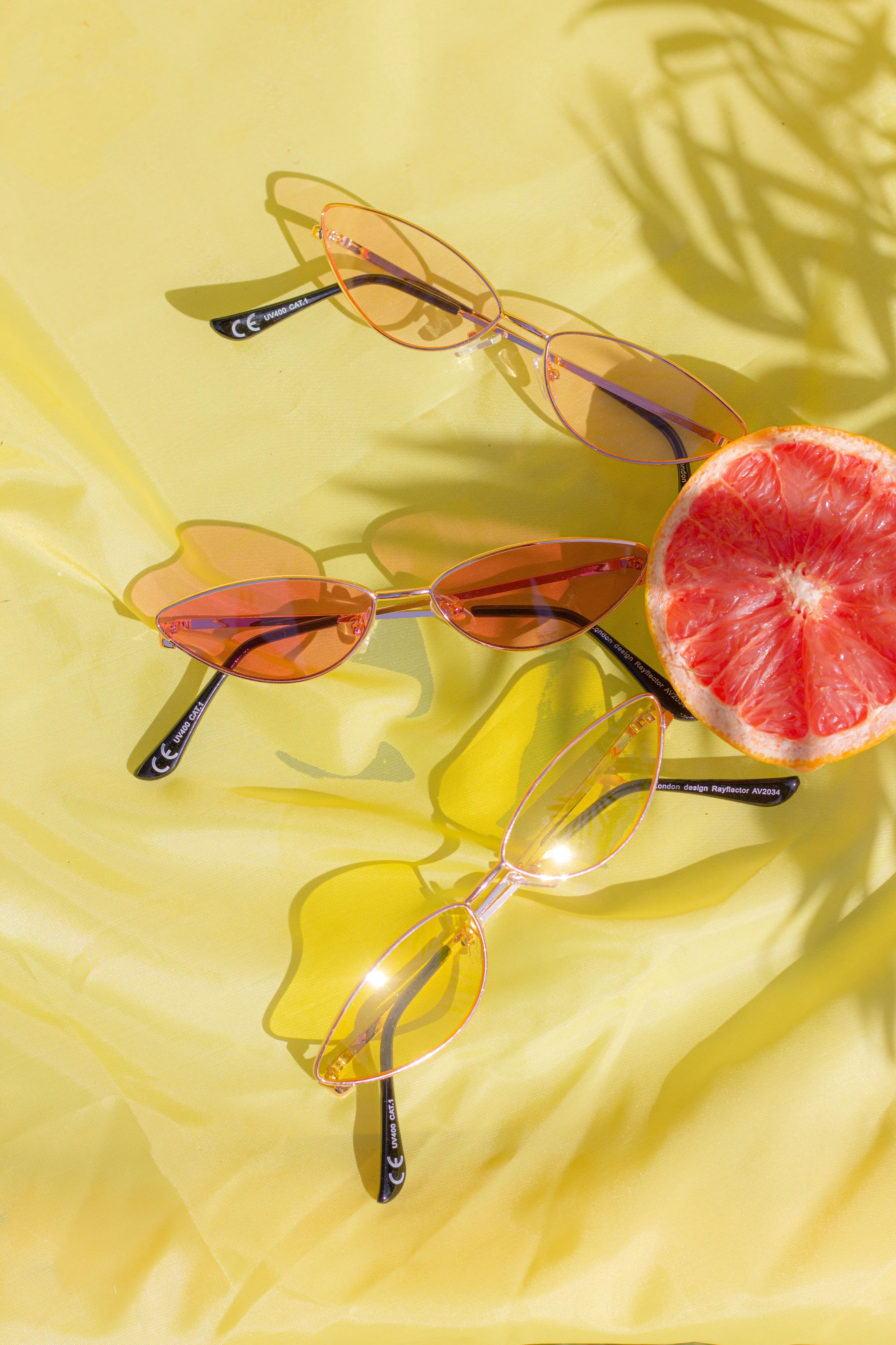 Super Narrow Cat Eye Sunglasses
