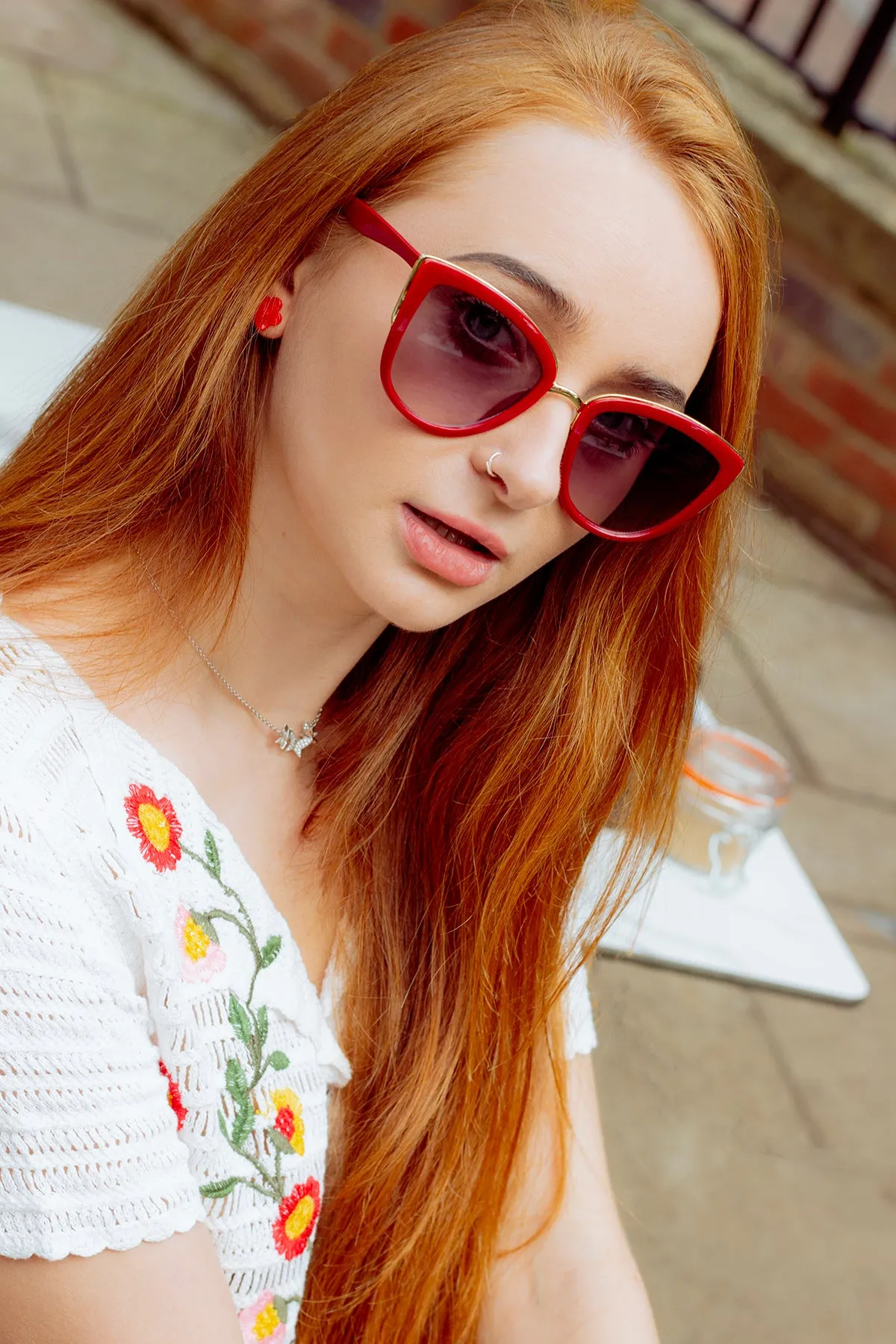 Supersize Cat Eye Sunglasses