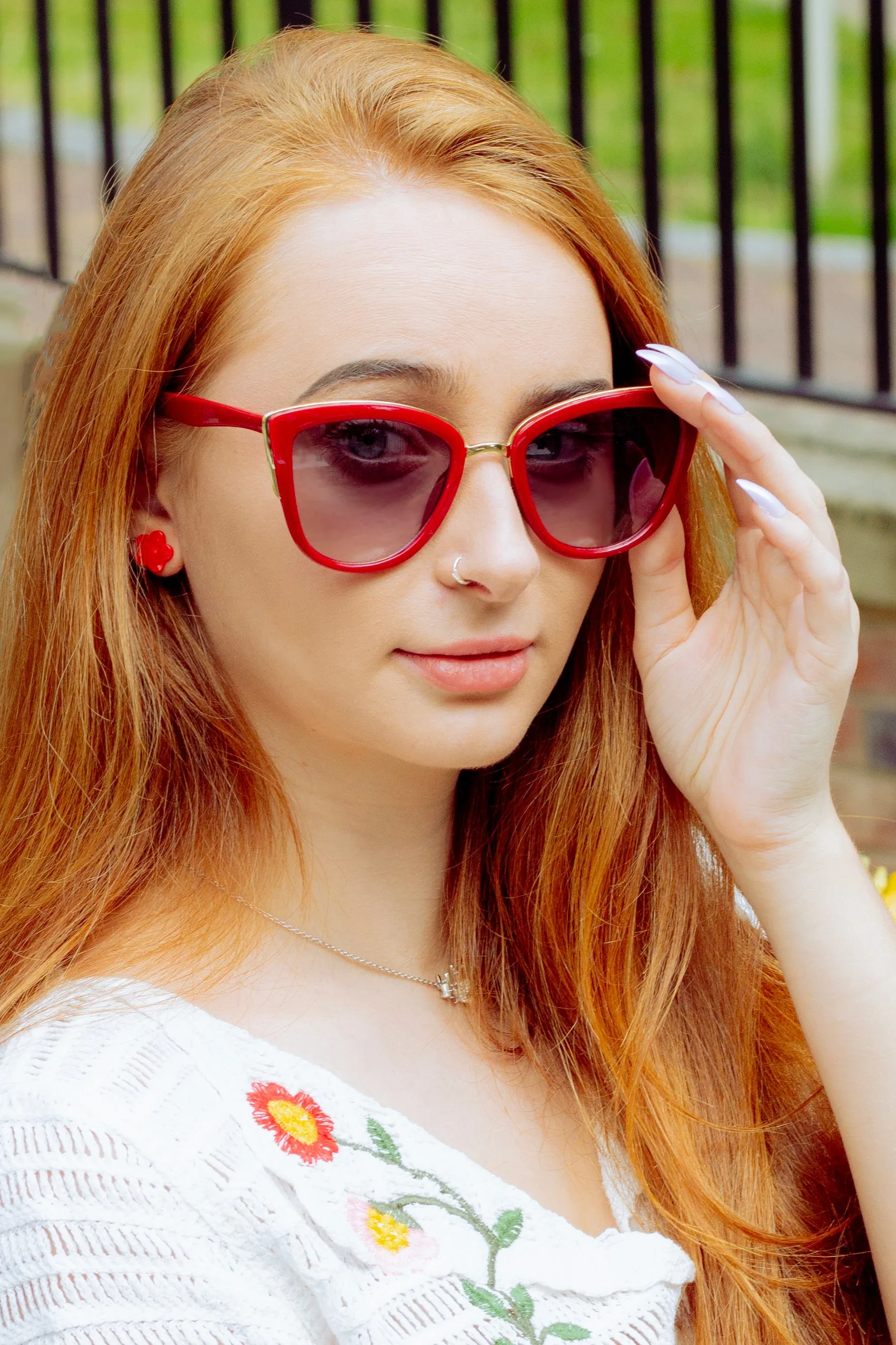 Supersize Cat Eye Sunglasses