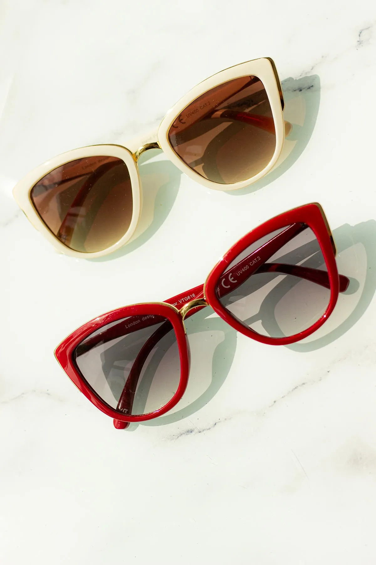 Supersize Cat Eye Sunglasses