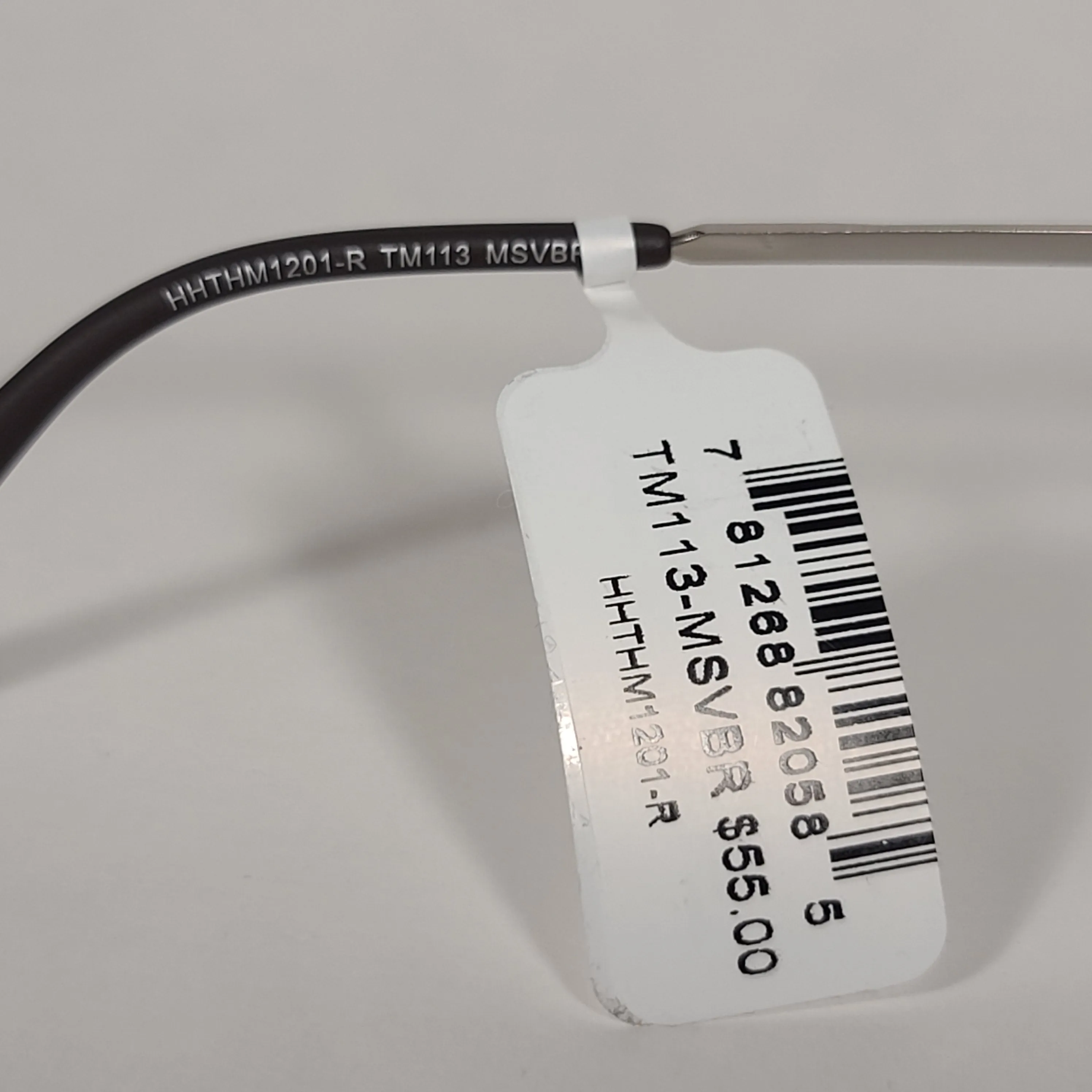 Tahari Aviator Sunglasses Brown Gray Matte Silver Frame Brown Olive Tinted Lens TM113 MSVBR