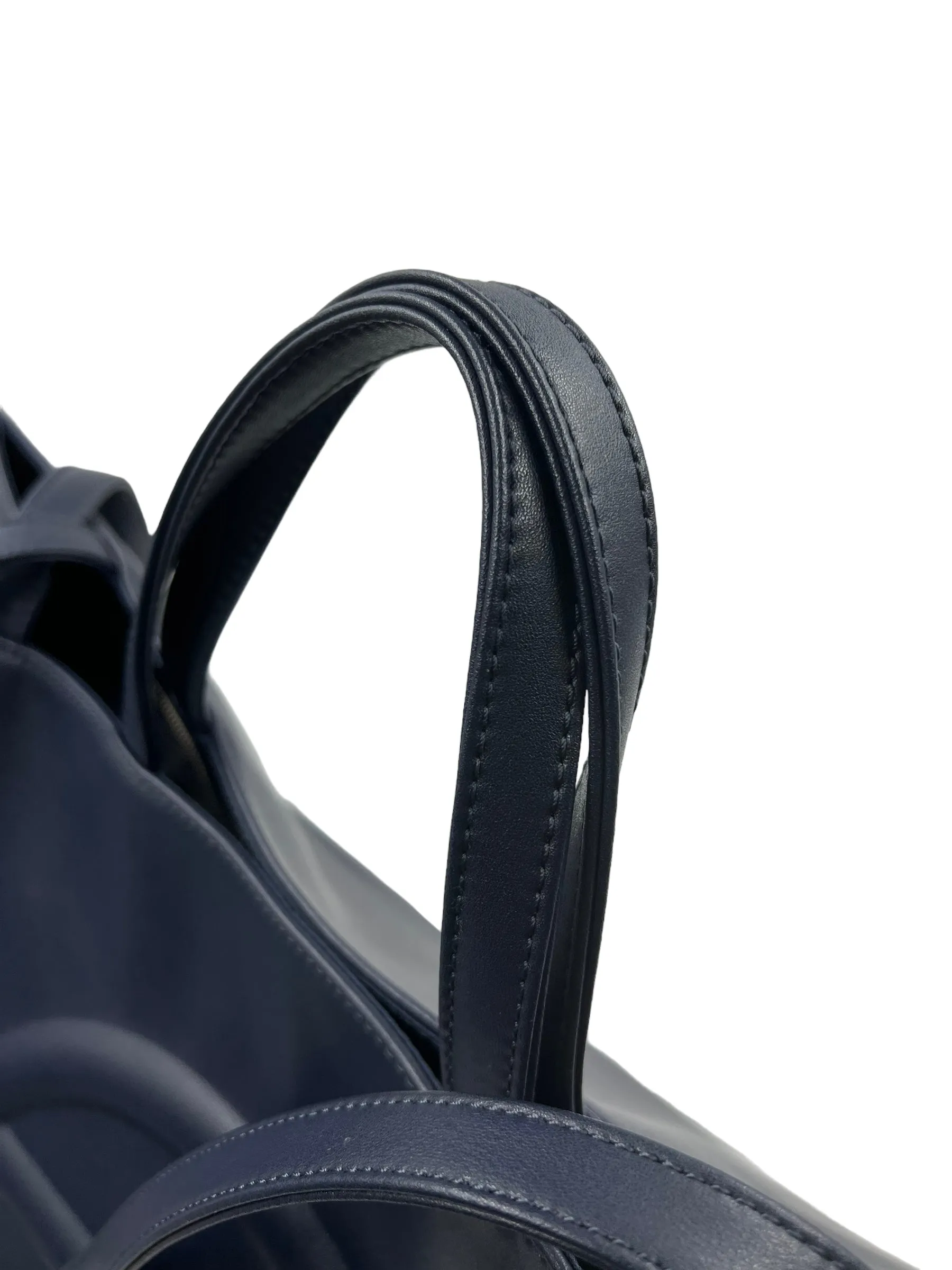 Telfar Navy Large Shopping Tote