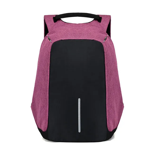 The Diamond Anti Theft Backpack with USB Charger