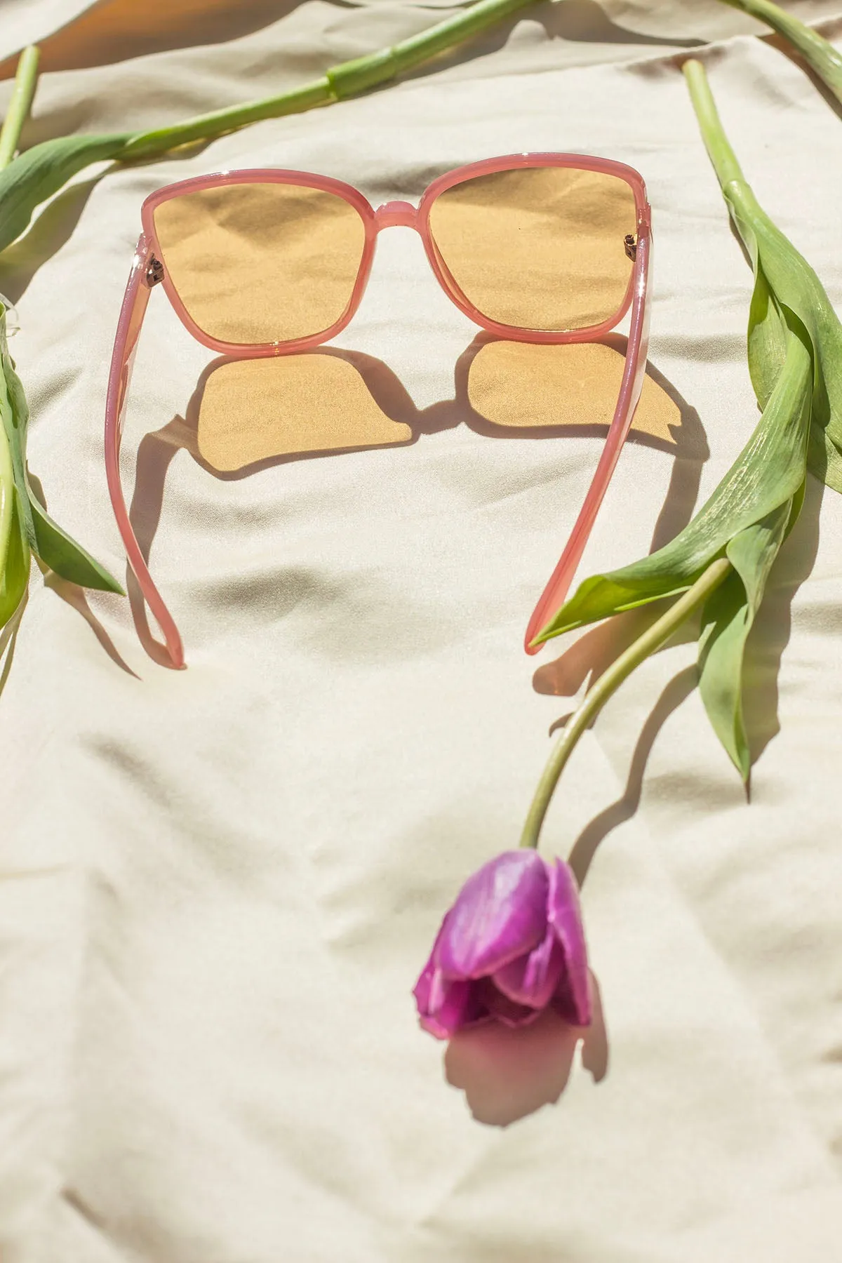 Thin Frame Butterfly Cat Eye Sunglasses