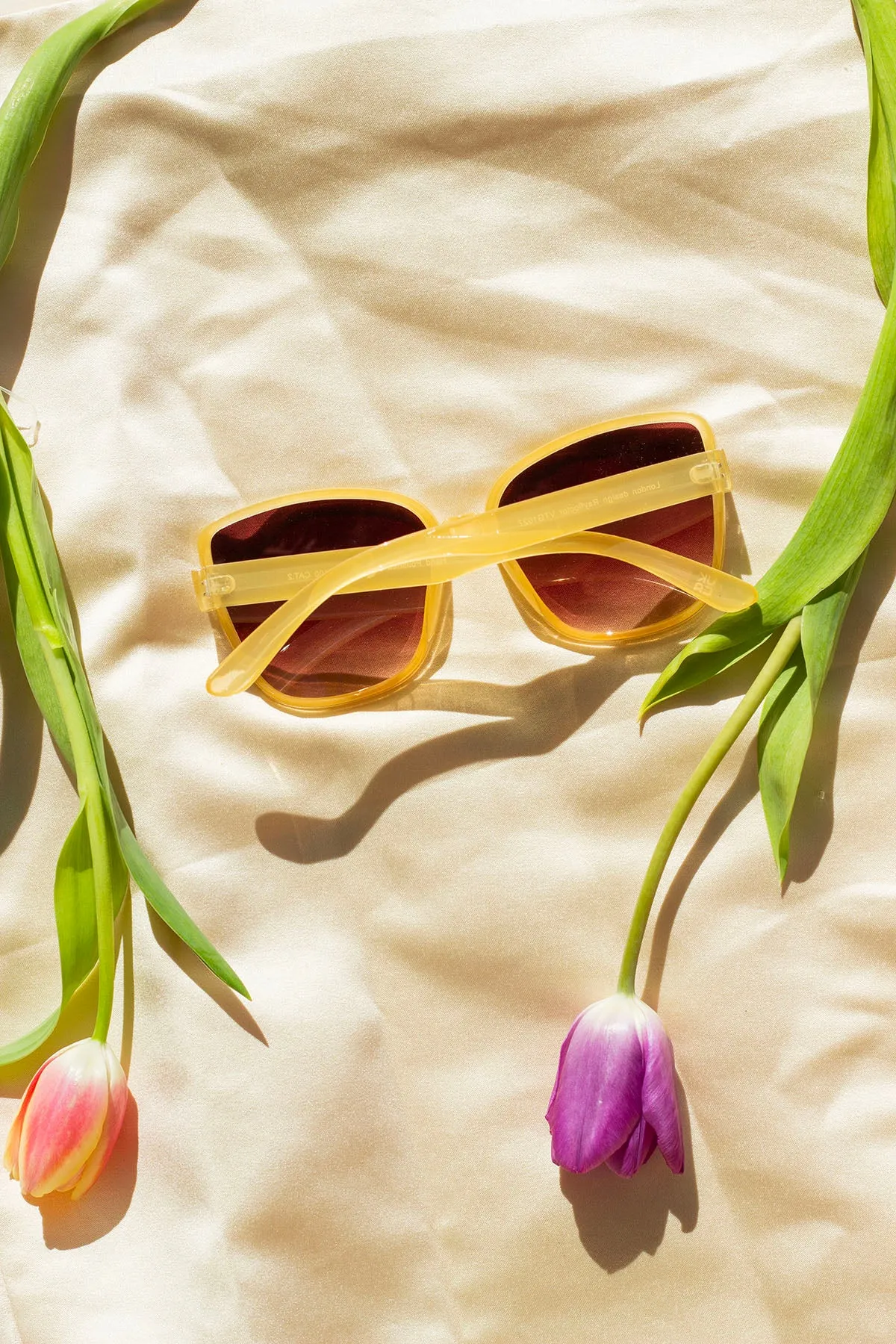 Thin Frame Butterfly Cat Eye Sunglasses
