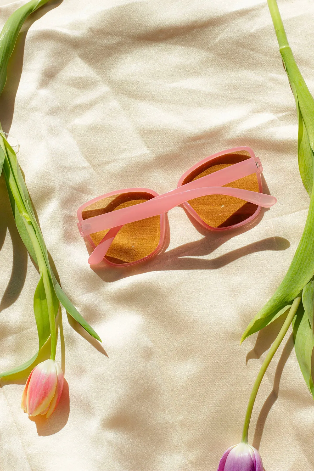 Thin Frame Butterfly Cat Eye Sunglasses